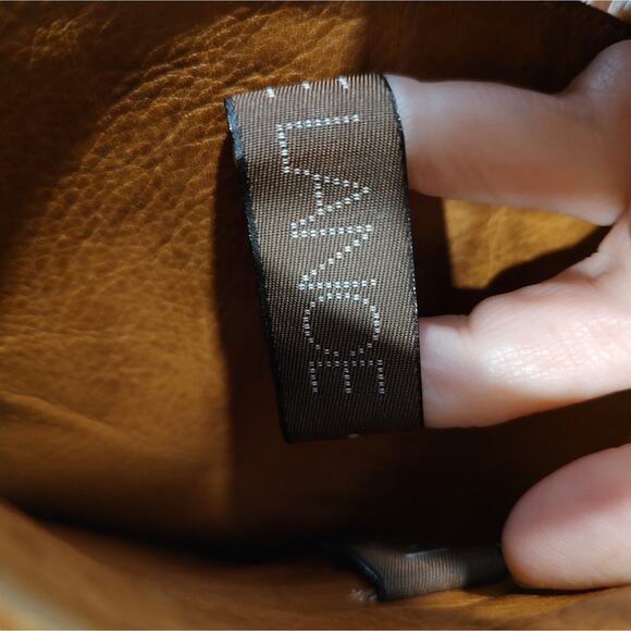 Free Lance Studded Brown/Tan Leather Boots Size 38 - Picture 13 of 15